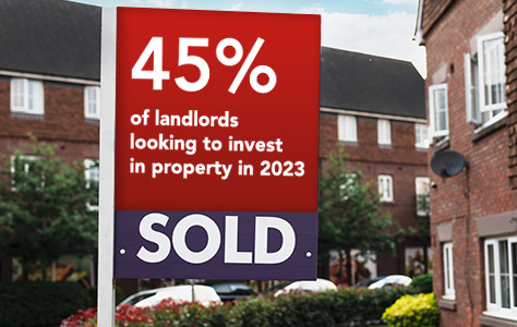 45% of landlords looking to invest in property in 2023 - but they face issues sourcing properties