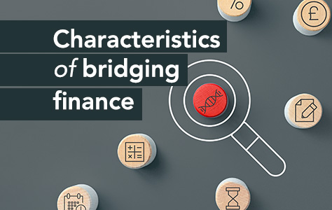 Characteristics of bridging finance
