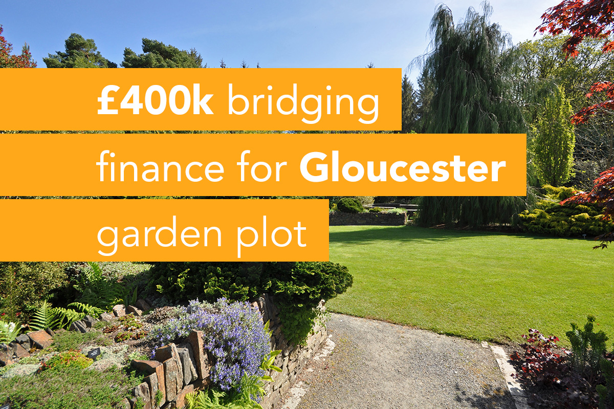 Property boundary expansion with a bridging finance in Gloucester