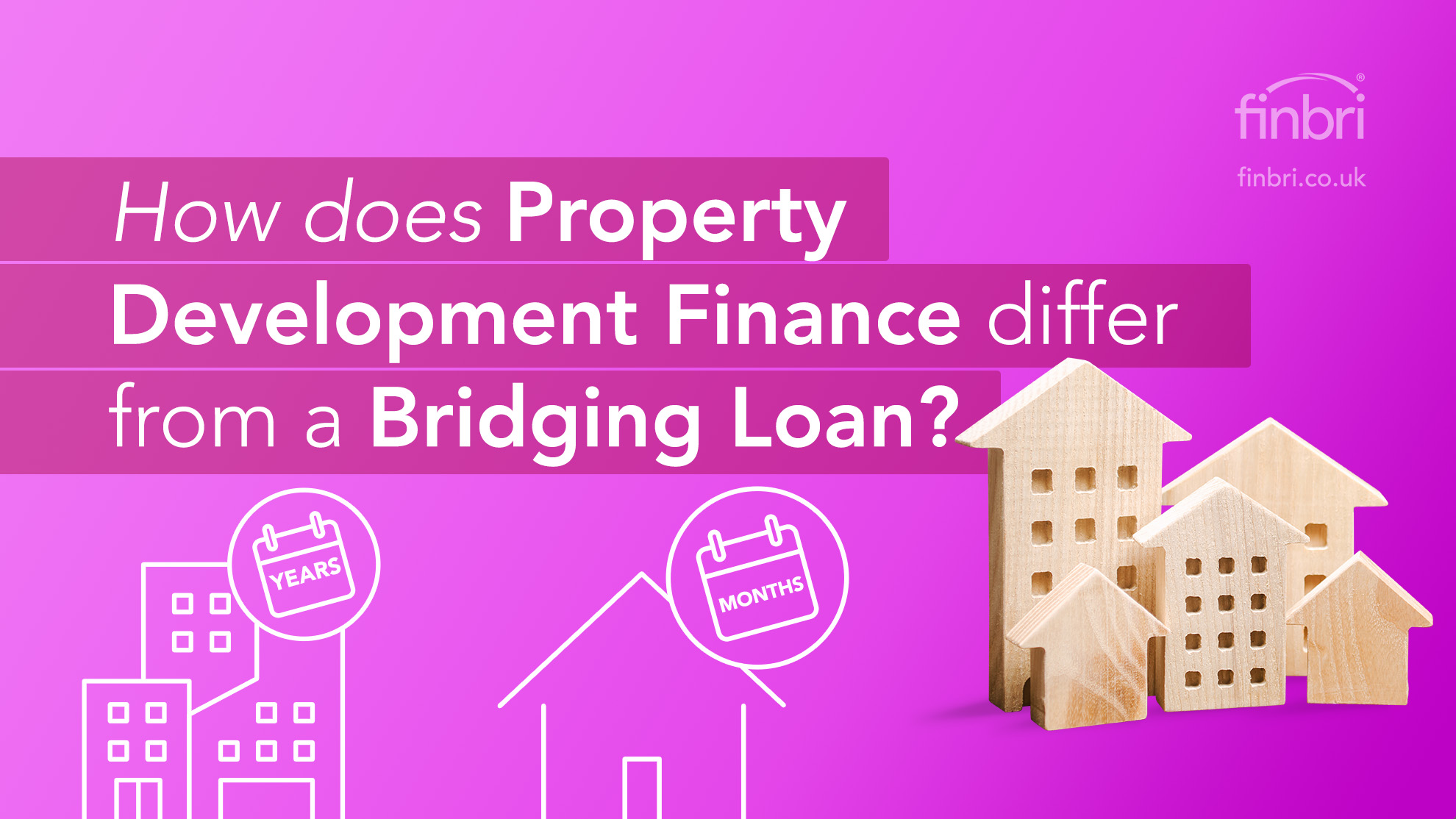 How does Property Development Finance differ from a Bridging Loan?