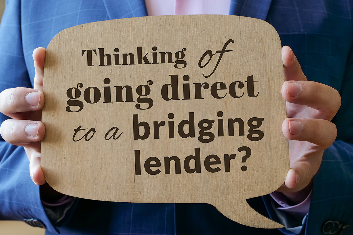 Thinking About Going Direct To A Bridging Lender