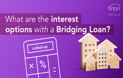 What are the interest options with a bridging loan?